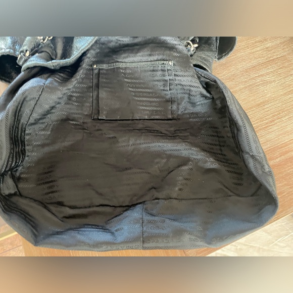 PRADA 100% Authentic 
Ebano Deerskin Cervo Lux Shoulder Bag BR3811 - Picture 7 of 10